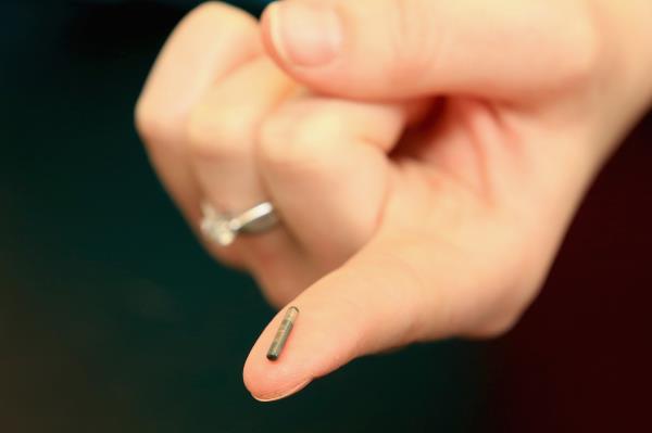 A microchip that we use near pet microchipping for pet owners in Rockbank
